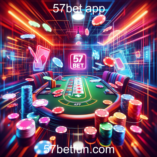 Explorando as Mesas de Jogos no 57bet App